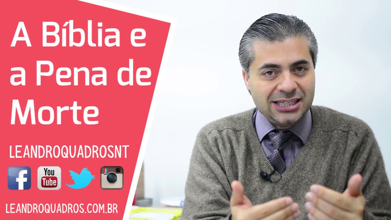 A Bíblia e a pena de morte