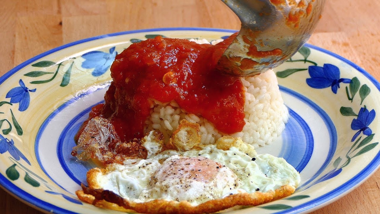 ARROZ A LA CUBANO: La receta cubana que ha visto menos el caribe que los Vikingos