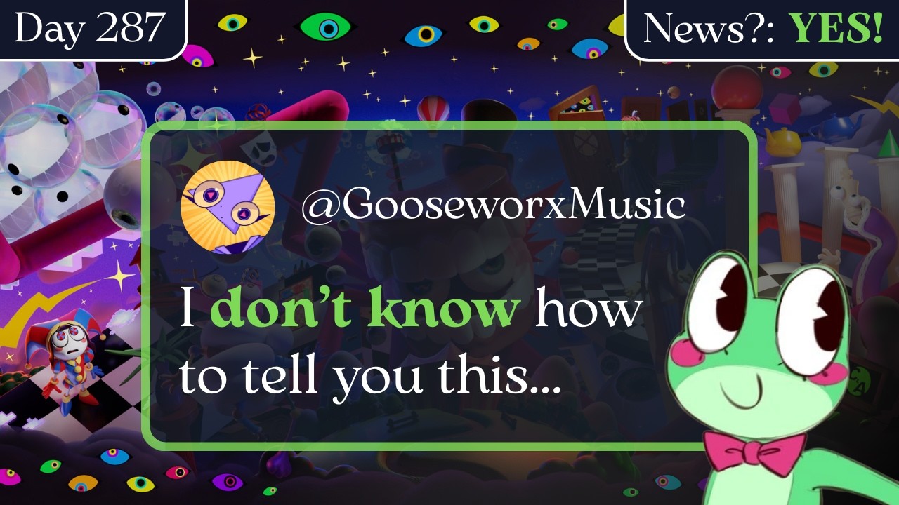 Digital Circus Episode 8 Final Teaser AND Description Revealed; Gooseworx talks RIBBIT?!