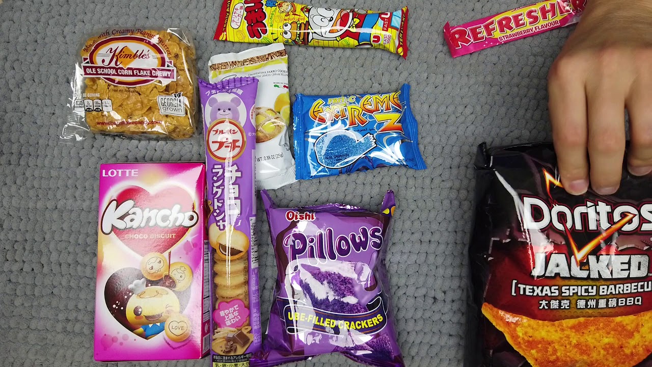 August MunchPak Unboxing - ASMR