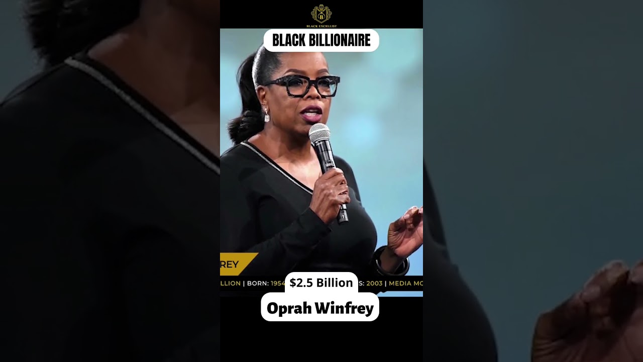 Oprah Winfrey  #blackbillionaire  #billionaire #shorts #oprah