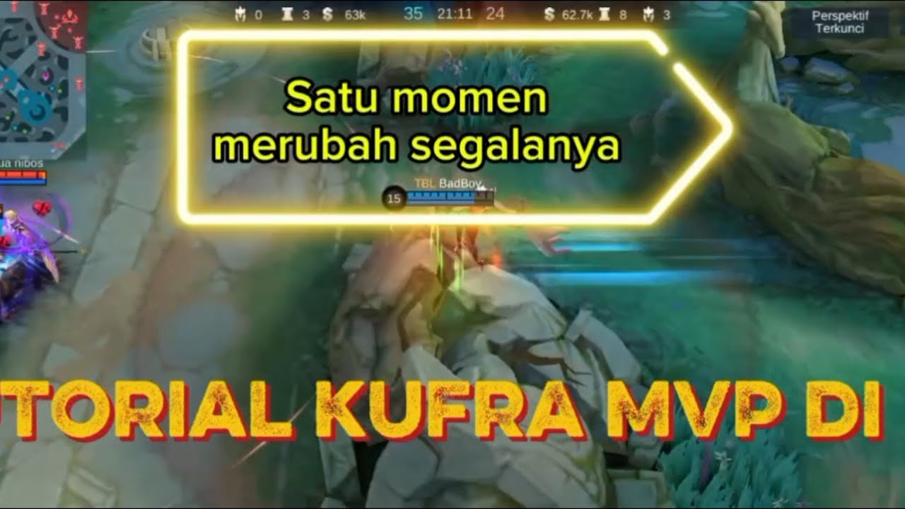 VIRAL!!! 1 MOMEN LANGSUNG JADI EPIC COMEBACK. TUTORIAL KUFRA MVP