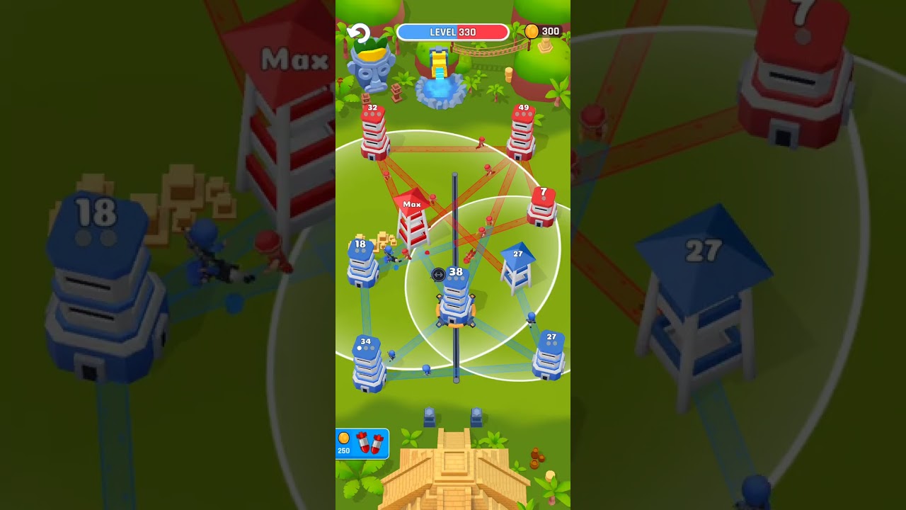 Tower War🏆Level 330🏆#towerwargame #towerdefense #gameplay #towerbattles #TowerWarGameplay@SAYSGAMING