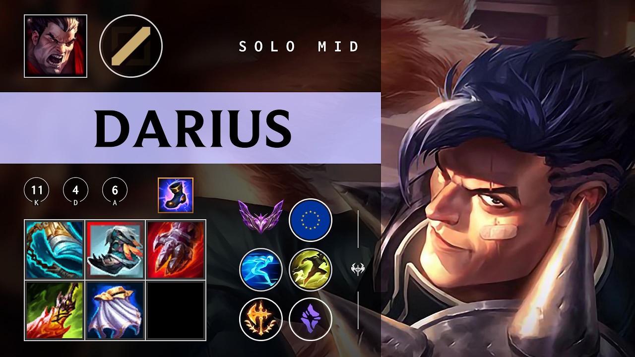 Darius Mid vs Ornn - EUW Master Patch 26.05