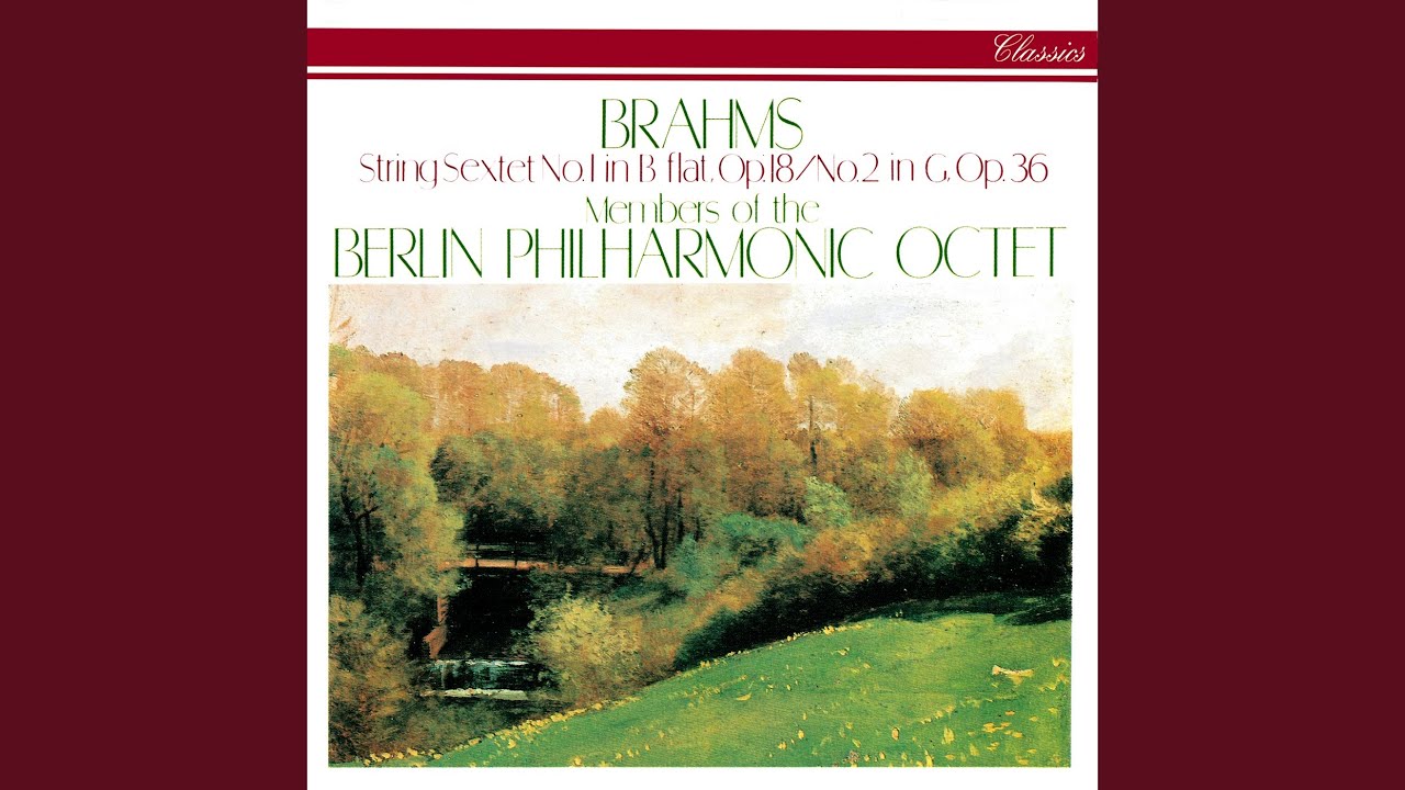 Brahms: String Sextet No. 1 in B-Flat Major, Op. 18: 1. Allegro ma non troppo