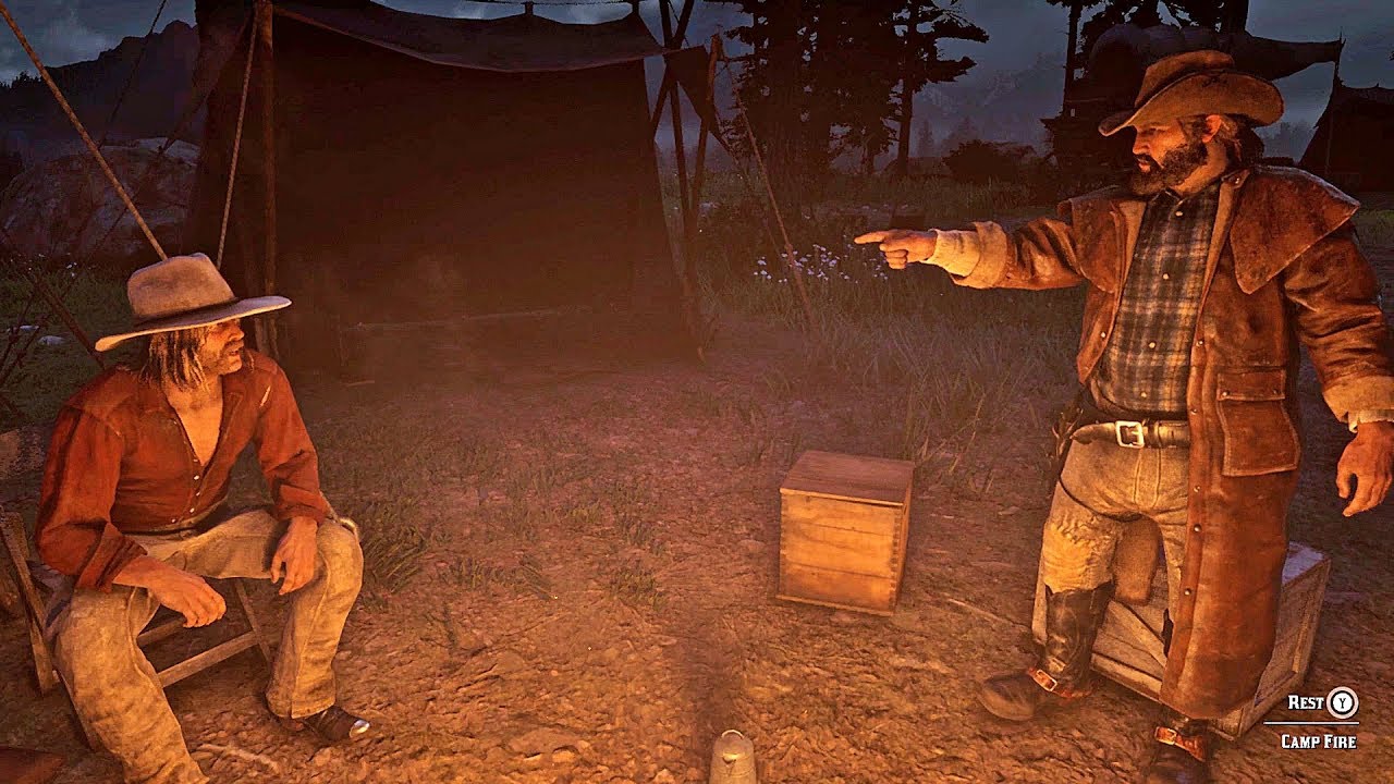 Angry Bill calls Micah a Fool / Hidden Dialogue / Red Dead Redemption 2