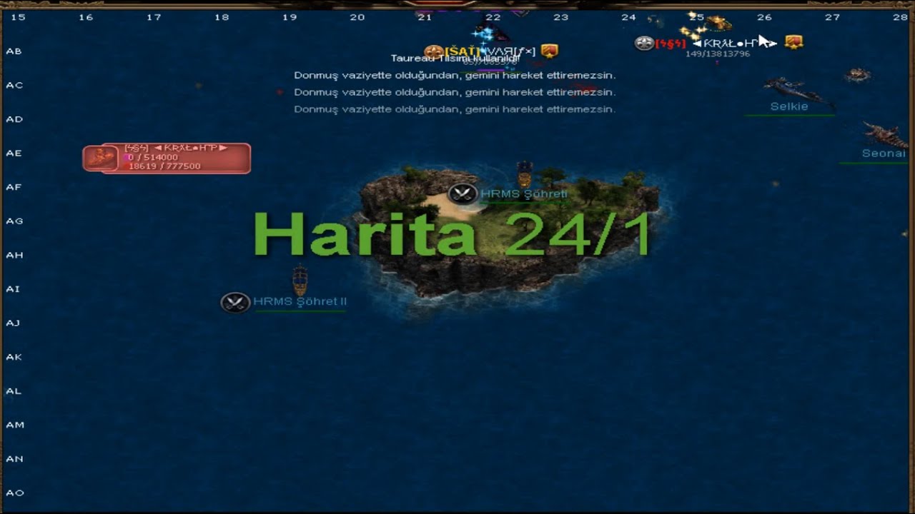 Seafight MEGA TR Ɓαяєттα Vs KRAL HP ?  (Little Fish HP )