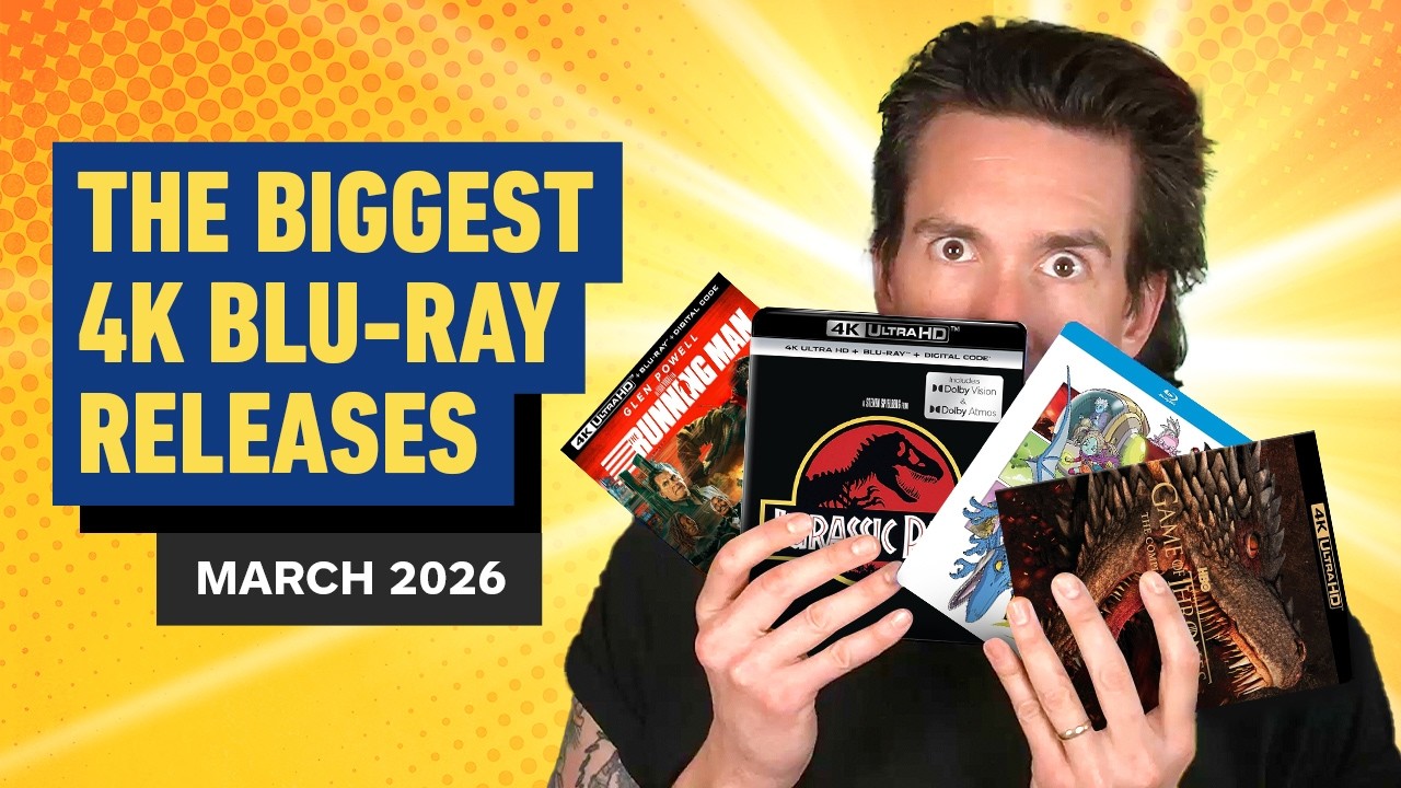 The Biggest 4K Blu-ray Releases in March 2026 Including Jurassic Park and Game of Thrones