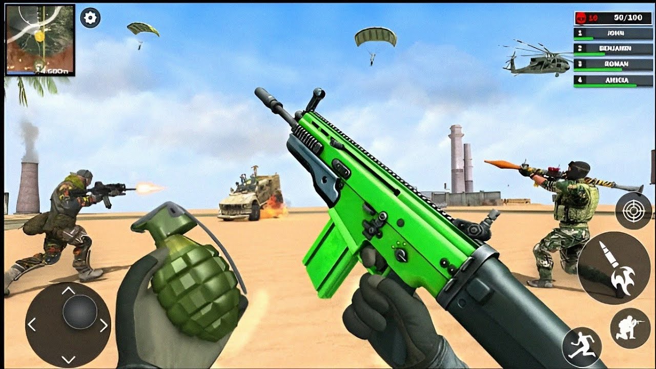 Critical Encounter Terrorist Shooting Arene-Real Commando Shooting-Android Gameplay 