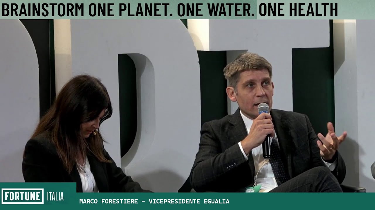 Il Vicepresidente Forestiere all'evento Brainstorm One planet. One water. One Health di Fortune