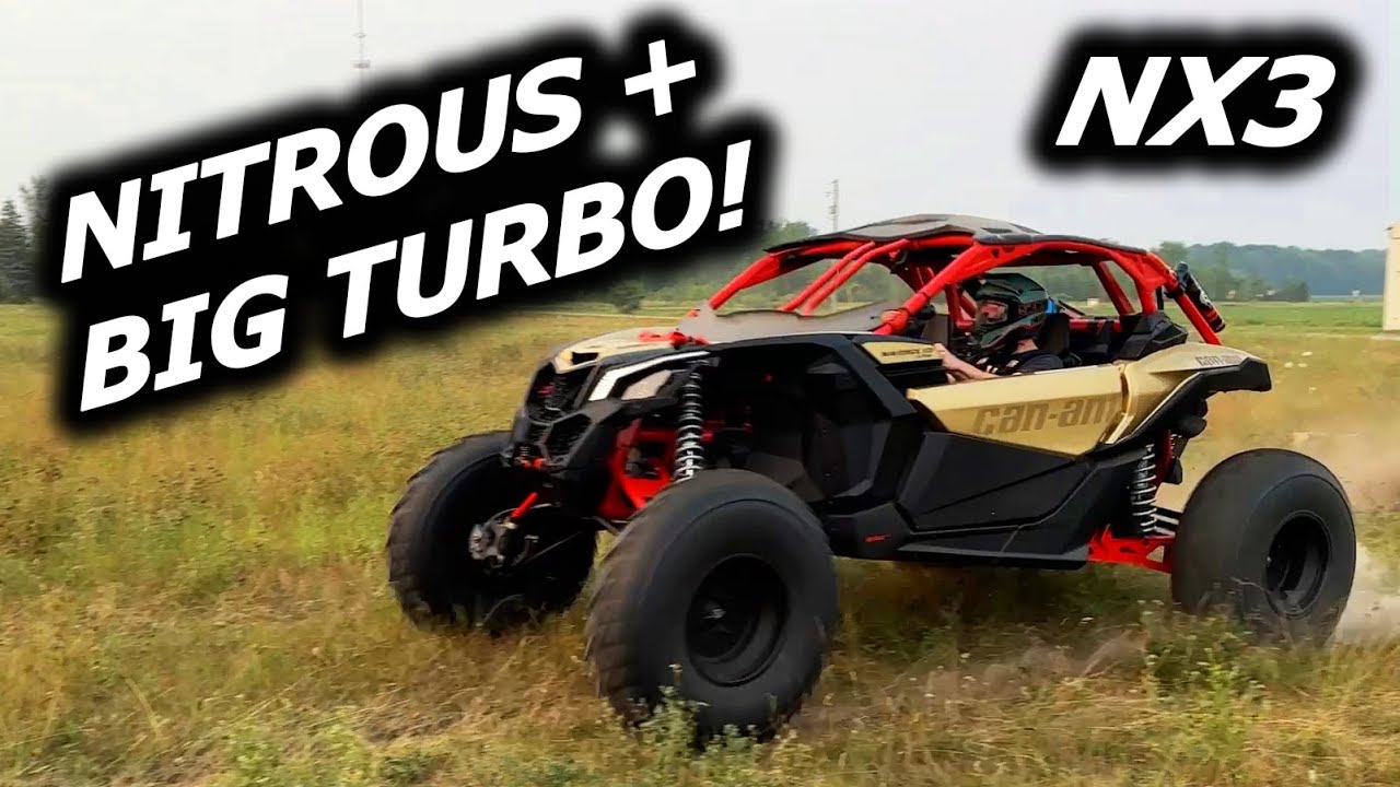 World's FIRST Nitrous Powered Can-Am X3 LIVES AGAIN!