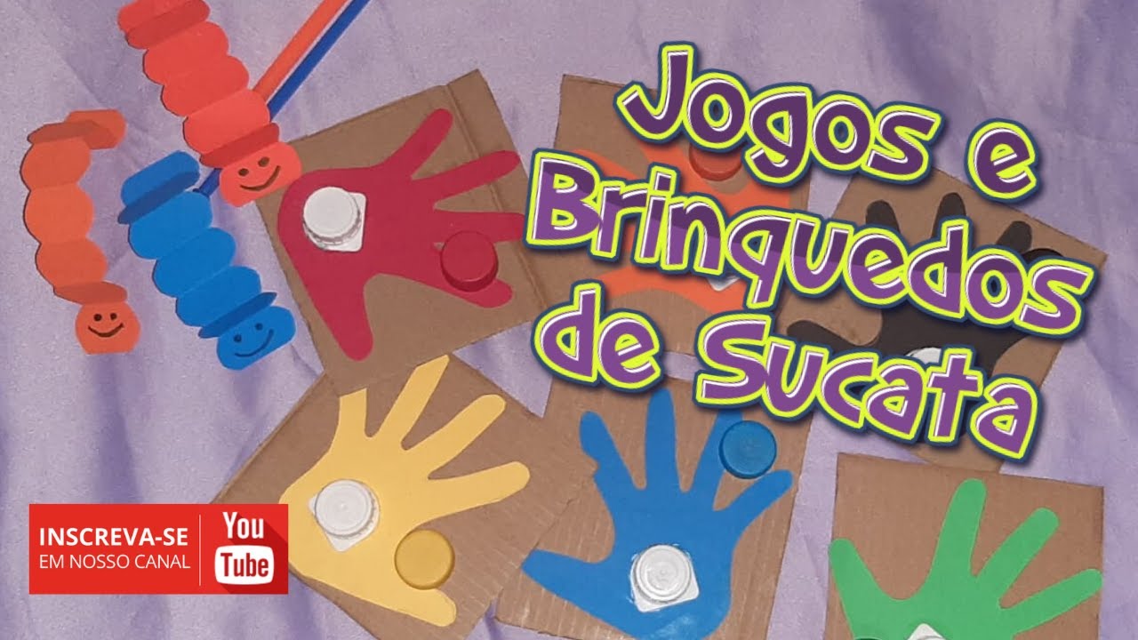 Jogos e Brinquedos com Sucata - Parte 1
