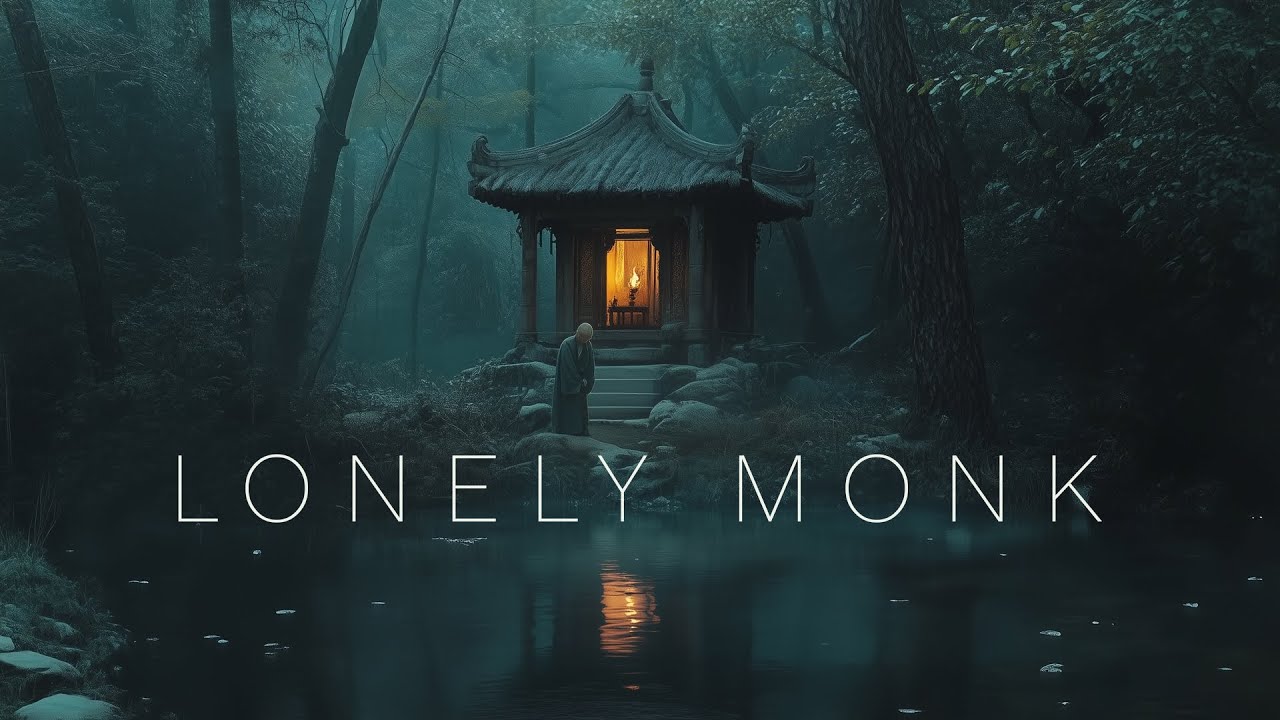 Lonely Monk - Calm Healing Ambient Music - Relaxing Ambient Music for Sleep and Meditation