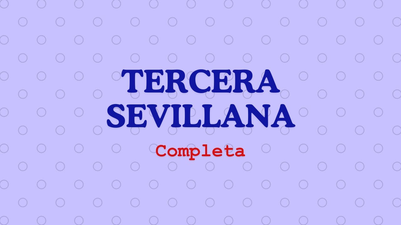 La TERCERA SEVILLANA 💃 Completa | Cómo bailar sevillanas | sevillanas paso a paso | Feria de Abril