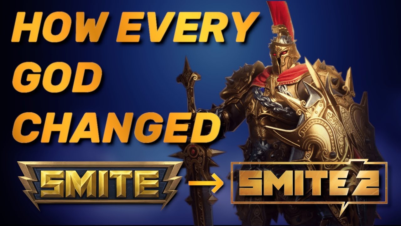 How ALL GODS Changed from SMITE to SMITE 2 #guide #smite2
