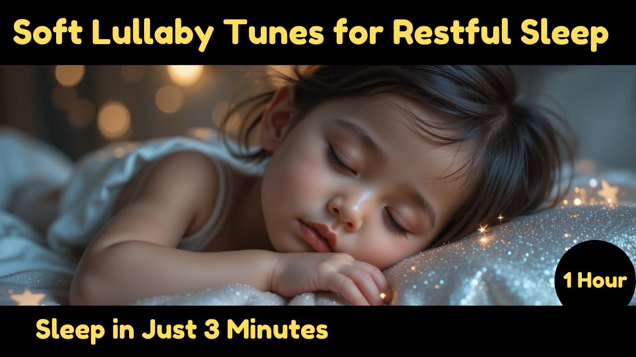 1 Hour of Soft Lullaby Tunes for Restful Sleep | Soothing Music for Babies & Adults 🌙🎶