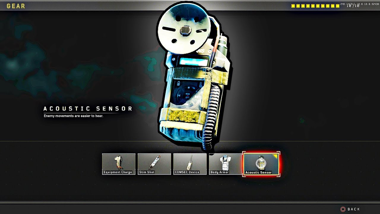 99% OF PLAYERS ARE ABUSING THIS GEAR! 😳 (Black Ops 4 Acoustic Sensor)