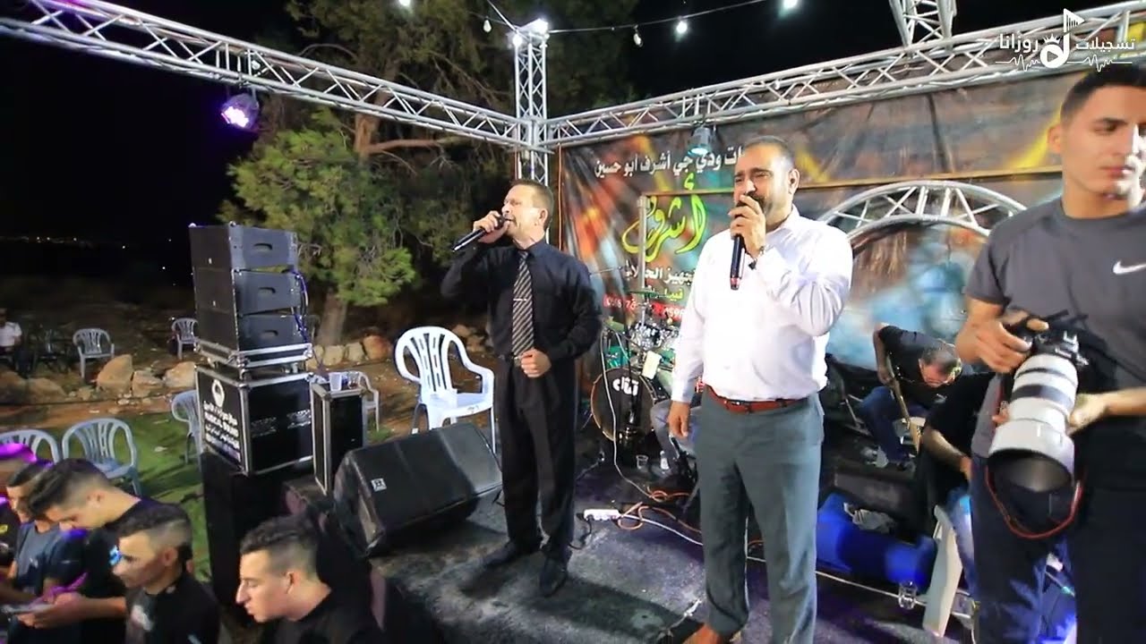 استقبال مميز للعريس محمود عليان - الفنانين جهاد الجيوسي وفتحي البرغوثي - بدرس