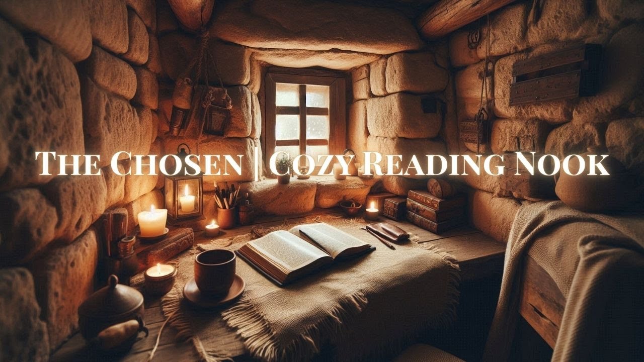 The Chosen Ambience | Cozy Judean Reading Nook with Candlelight & Peaceful Sounds