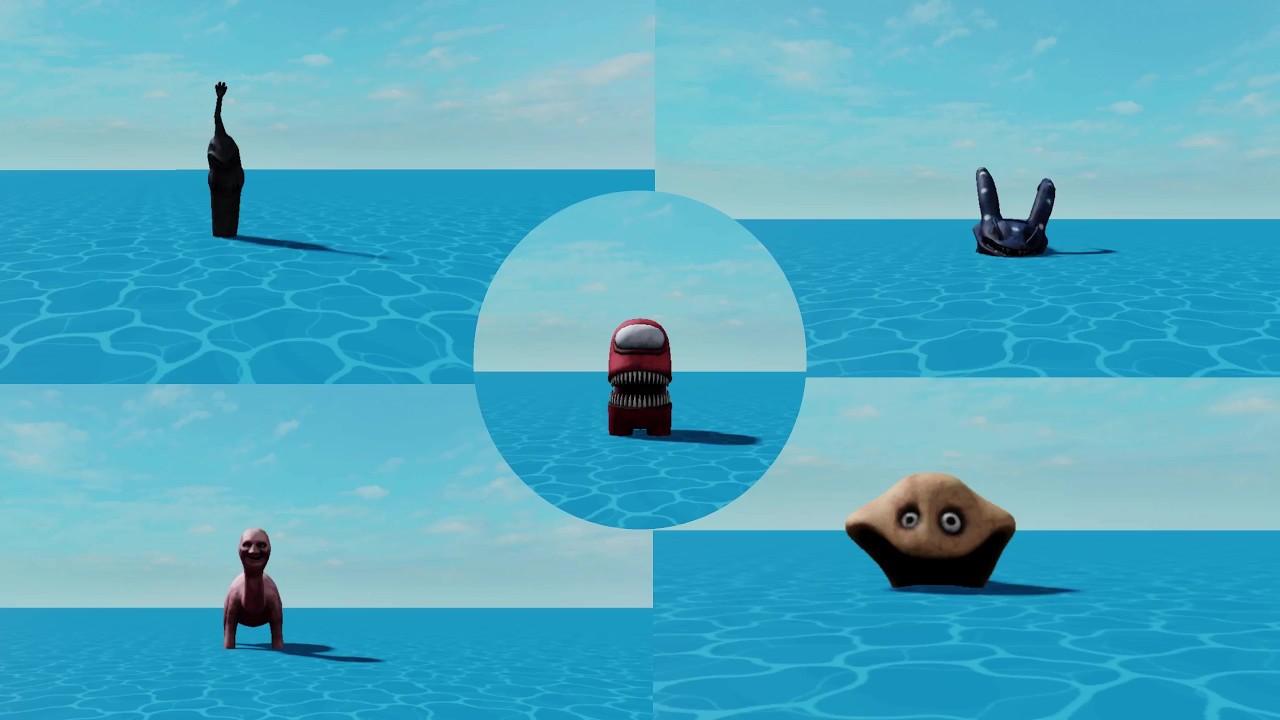 SCP MORPH How To Get All Sea Monster Update Morphs - ROBLOX