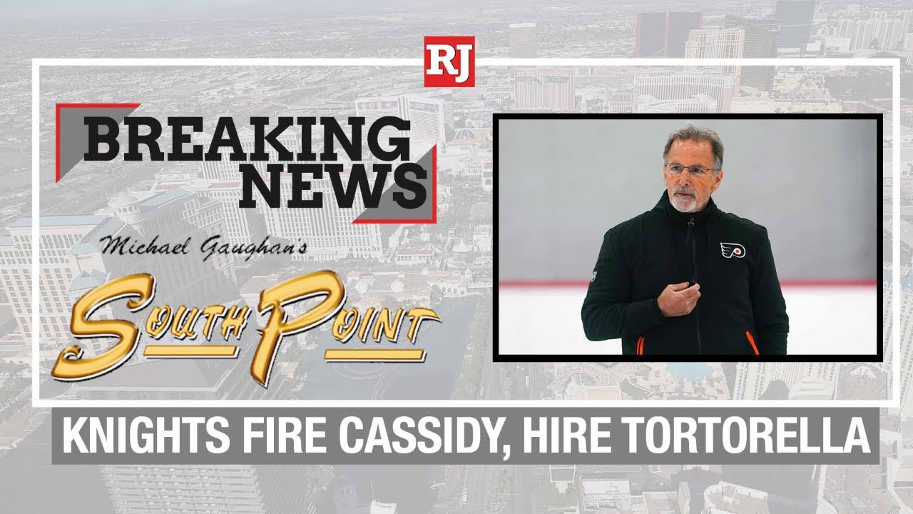 John Tortorella speaks to the media as new Golden Knights coach