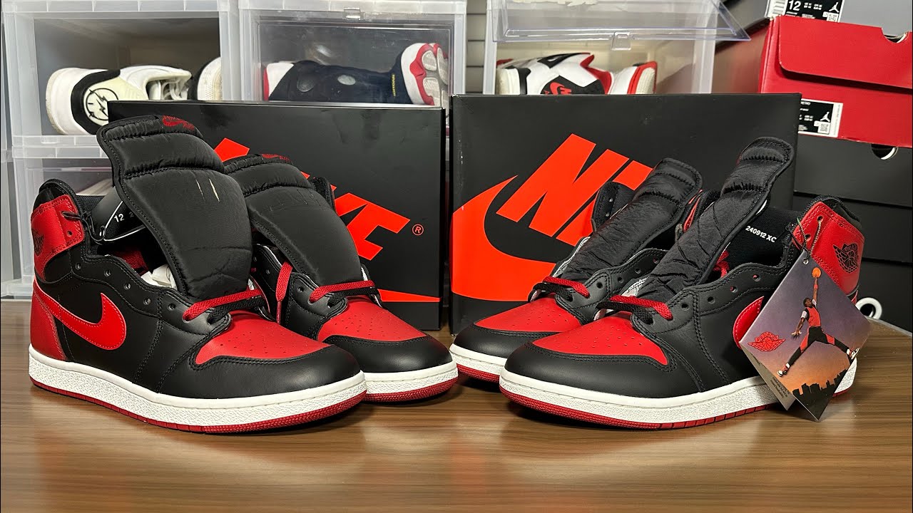 Air Jordan 1 Bred Banned OG 85 Real Vs Fake Review