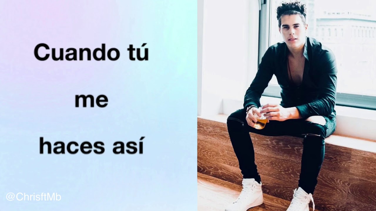 Estoy enamorado de ti (Letra) CNCO / My Smile Is By CNCO
