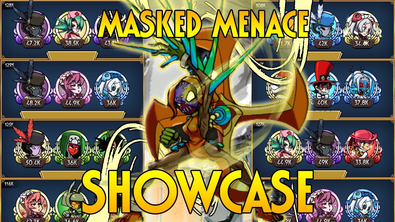Masked Menace Investment, Synergies and Gameplay - Skullgirls Mobile
