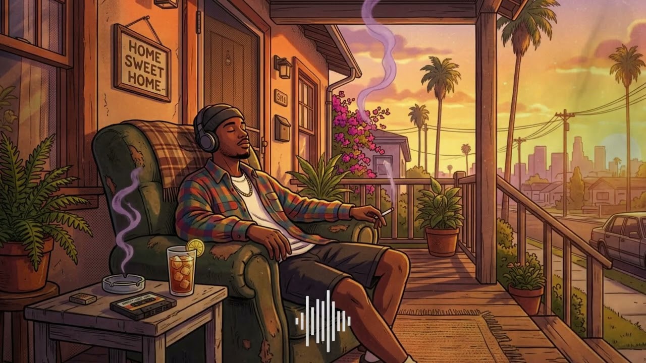 90s West Coast Chill Rap Mix 🌴 Mellow G-Funk & Lofi Beats To Ride To
