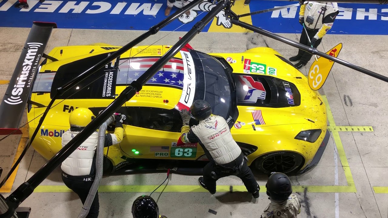 Corvette Racing Brake Change at Le Mans