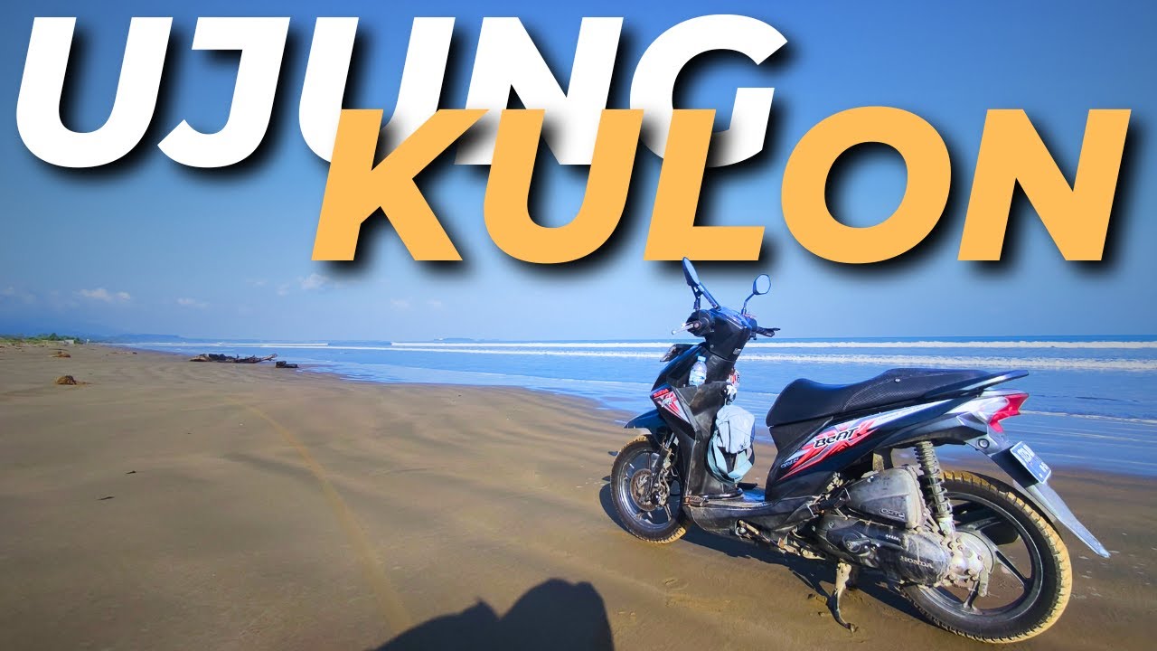 Menuju UJUNG KULON, UJUNG ASPAL Paling BARAT Pulau JAWA !