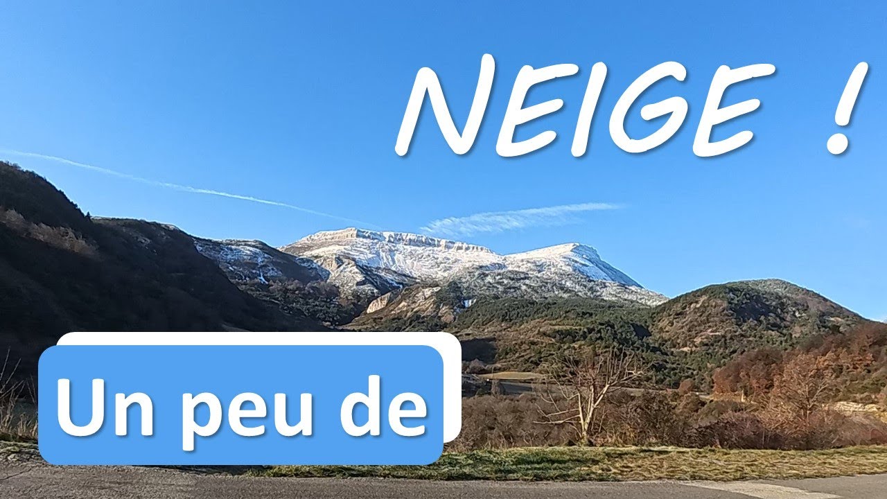 Fumier, neige, on rentre les vaches