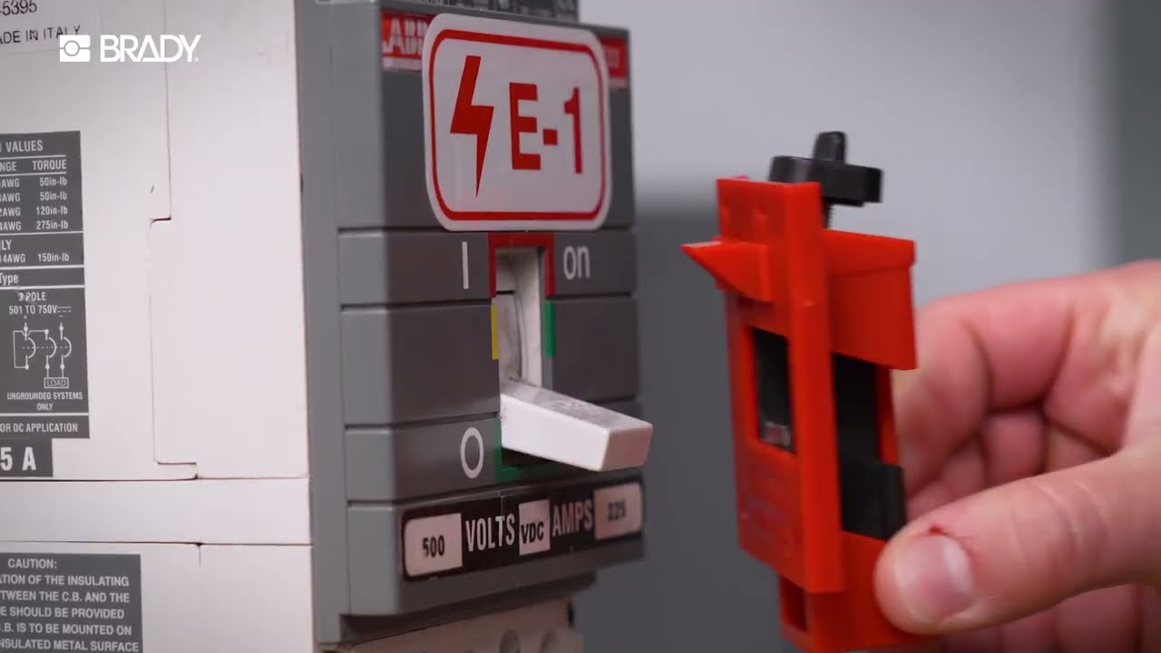 Secure Breaker Lockout: Clamp-On with Slide Cover