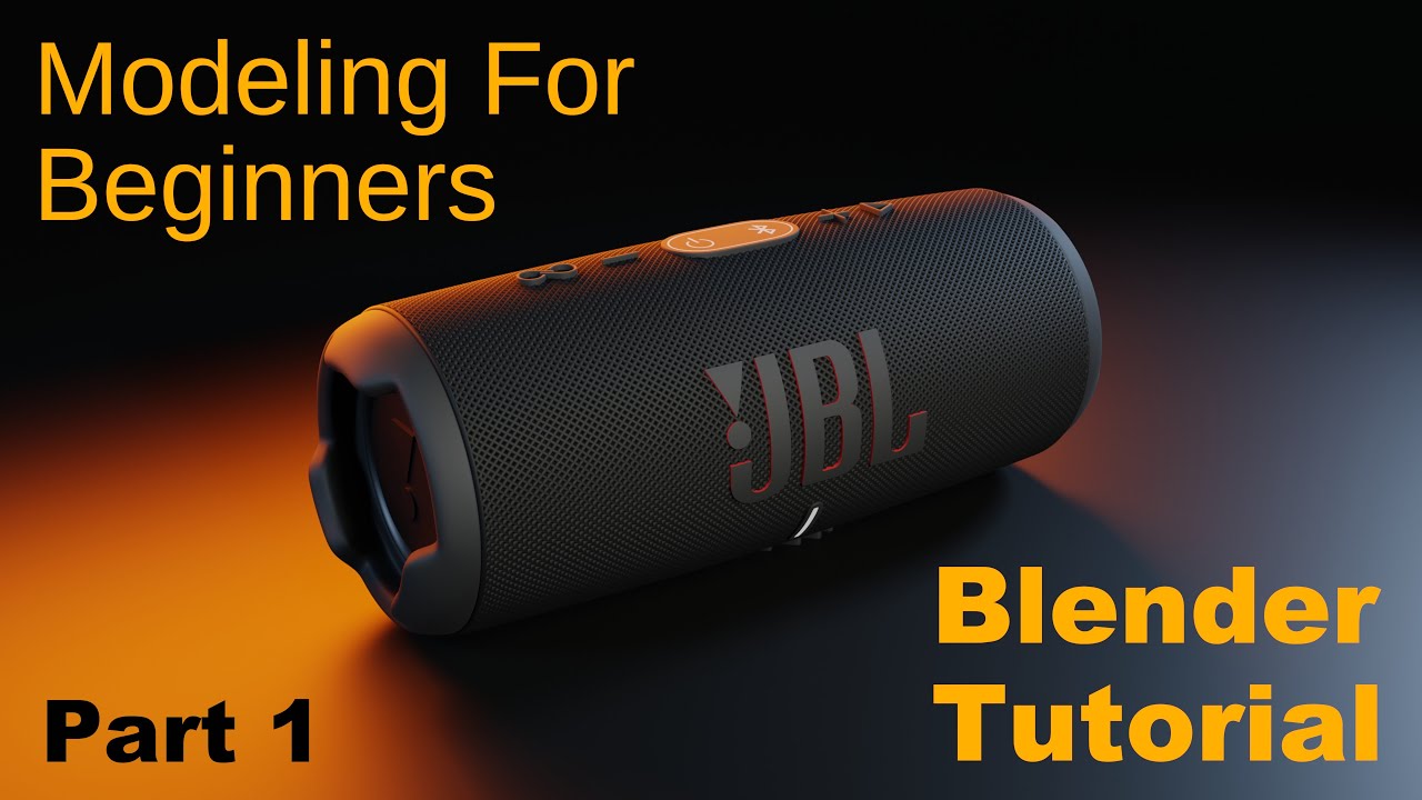 Blender Tutorial - Modeling For Beginners Pt-1