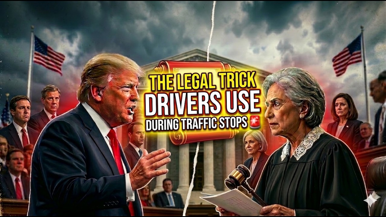 The Legal Trick Drivers Use During Traffic Stops (Most People Don’t Know) 🚨
