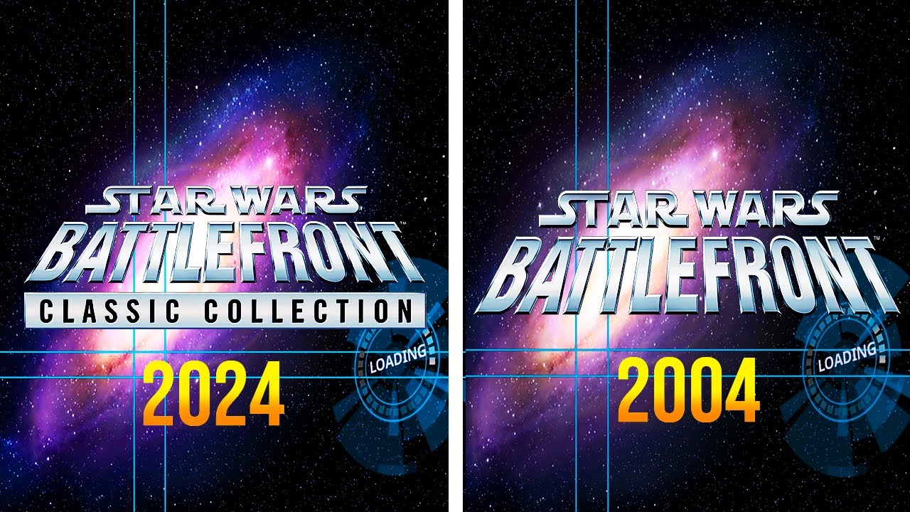 Battlefront 2004 vs Classic Collection 2024 Loading Screen Comparison! Changed Sound Effect!