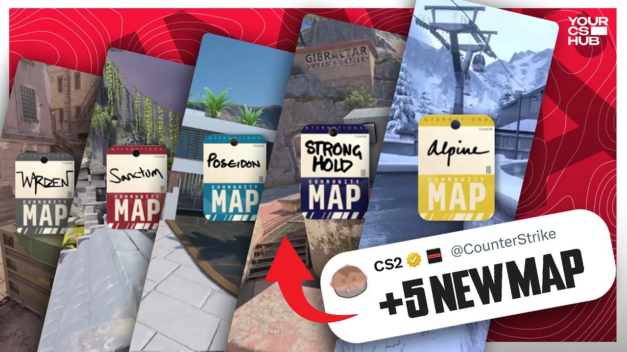 5 ШИНЭ MAP НЭМЭГДЖЭЭ │ CS2 UPDATE