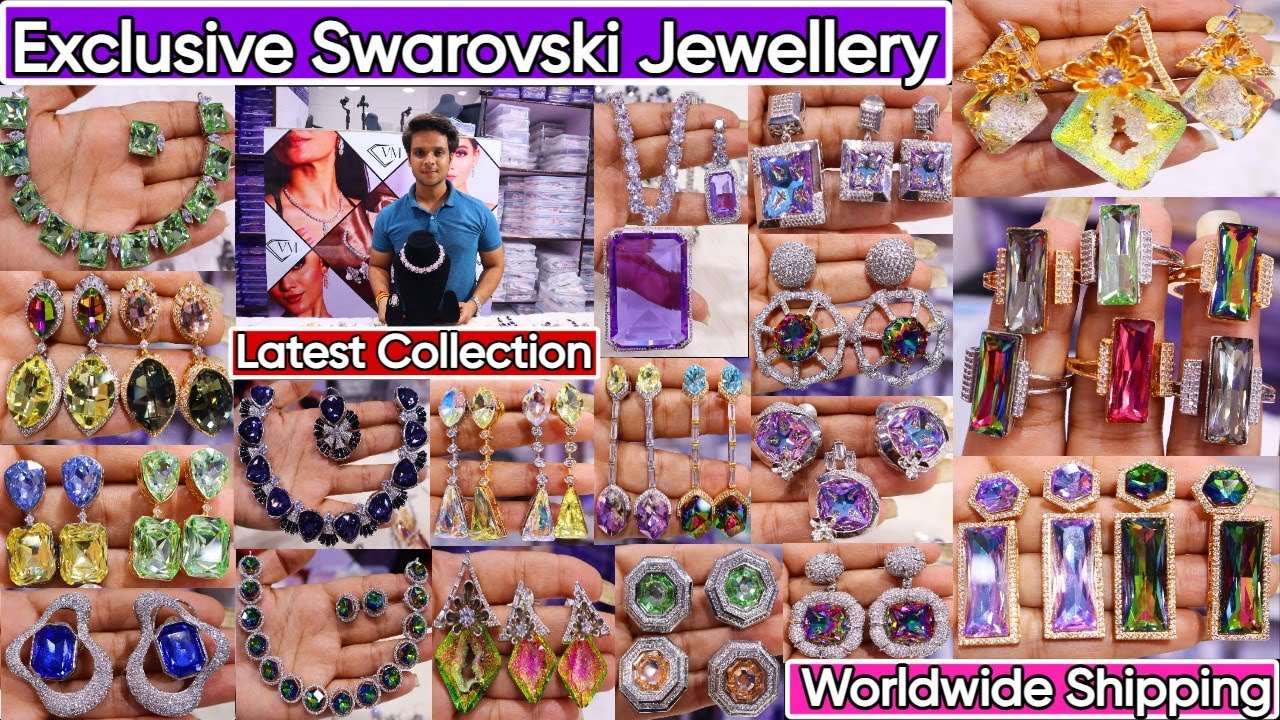 Latest Designer AD & Swarovski Jewellery Collection 2024 | Premium New Celebrity Jewellery Designs
