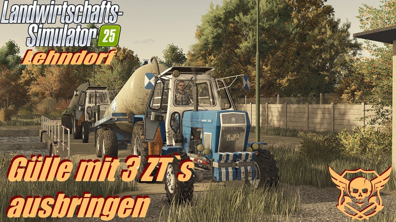 LS25 Lehndorf #020 | Gülle ausbringen | #ls25