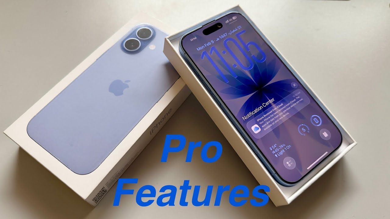 Unboxing iPhone 17 Mist Blue - Pro features in a base model!