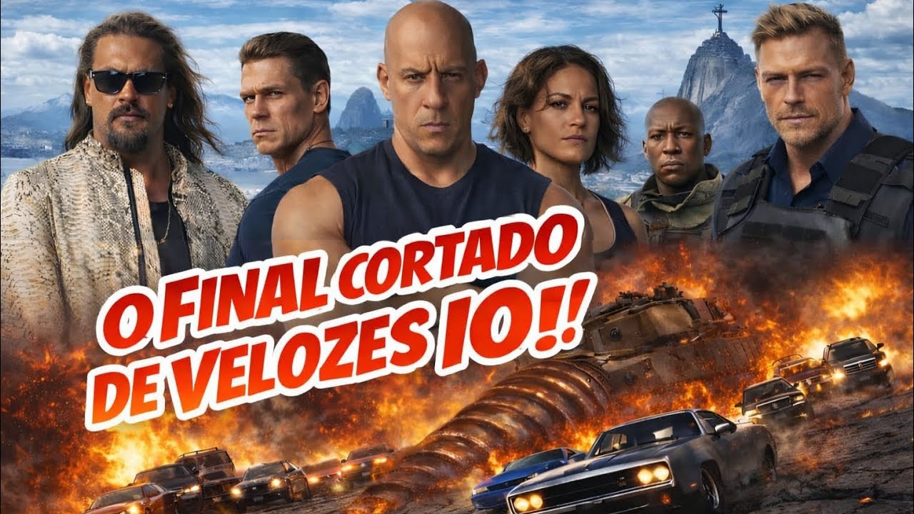 🚨 O FINAL CORTADO de Velozes e Furiosos 10 era de ARREPIAR!