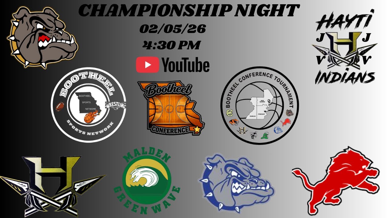 2026 BOOTHEEL CONFERENCE TOURNAMENT CHAMPIONSHIP NIGHT