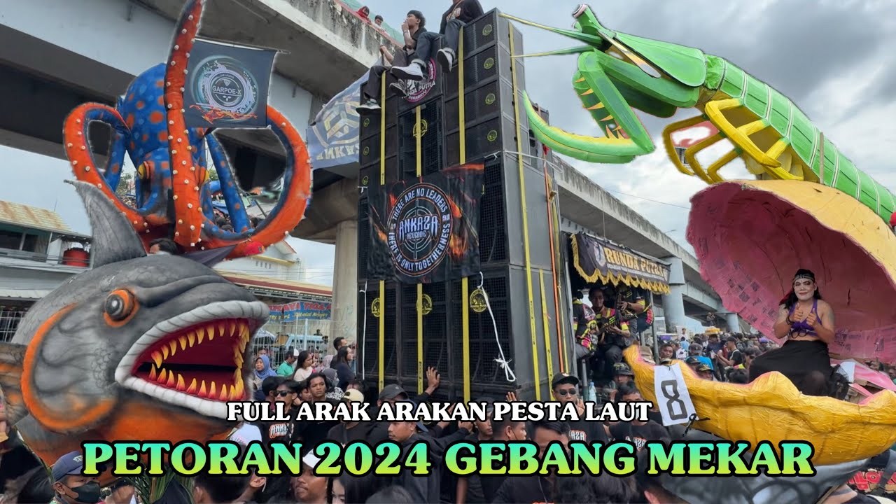FULL Arak Arakan Pesta Laut PETORAN 2024 Gebang Mekar Cirebon