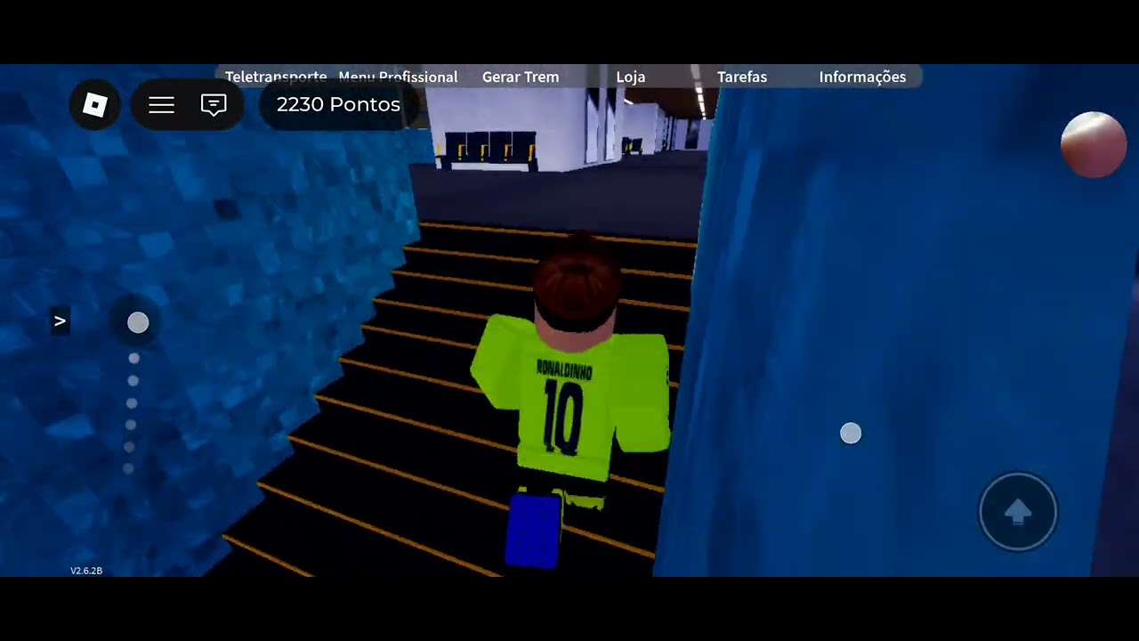 Jogando Roblox trânsito do projeto 