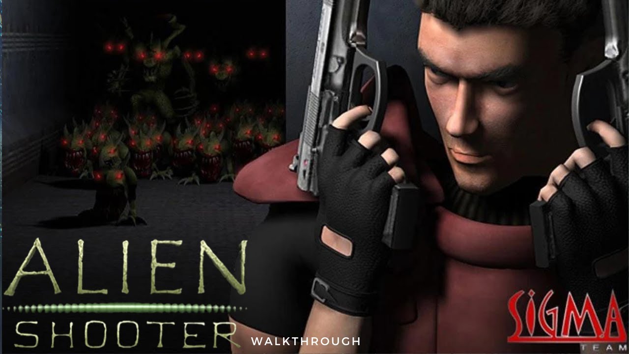 Alien Shooter Episode 2 All Mission Walkthrough No Commentary (with cheat codes)