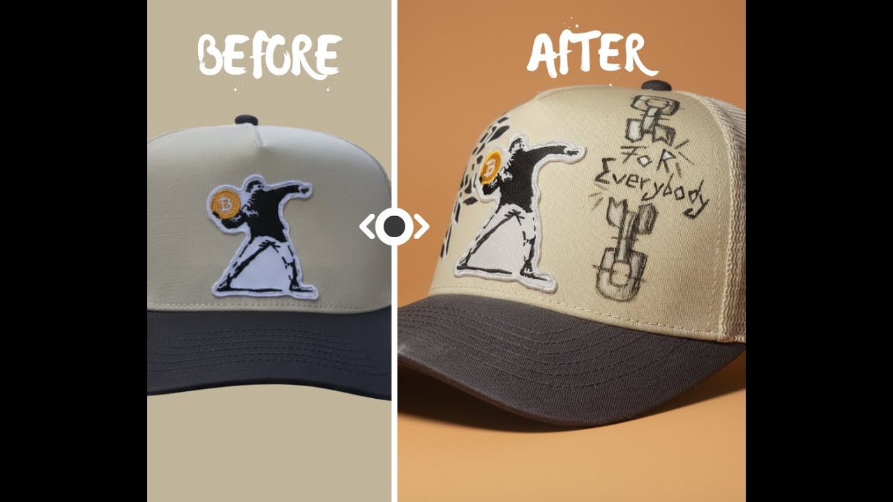 Economico Truco Viral DIY: Personaliza tus propias gorras en casa sin máquinas profesionales