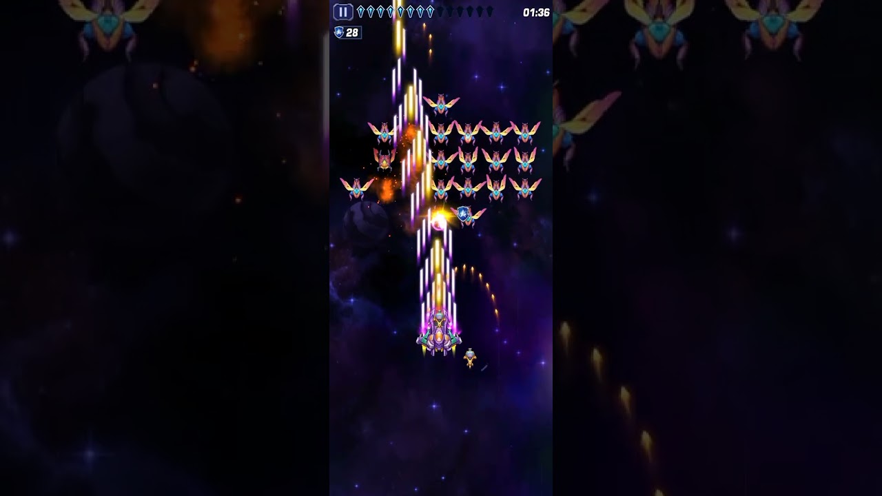 Galaxy Shooter Gameplay Level-5 Part-3