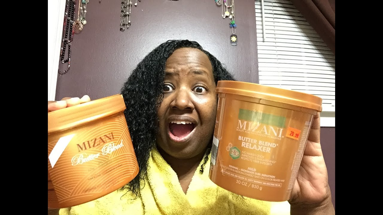 MIZANI BUTTER BLENDS RELAXER CHANGED??? My Relaxer Update & Chit Chat