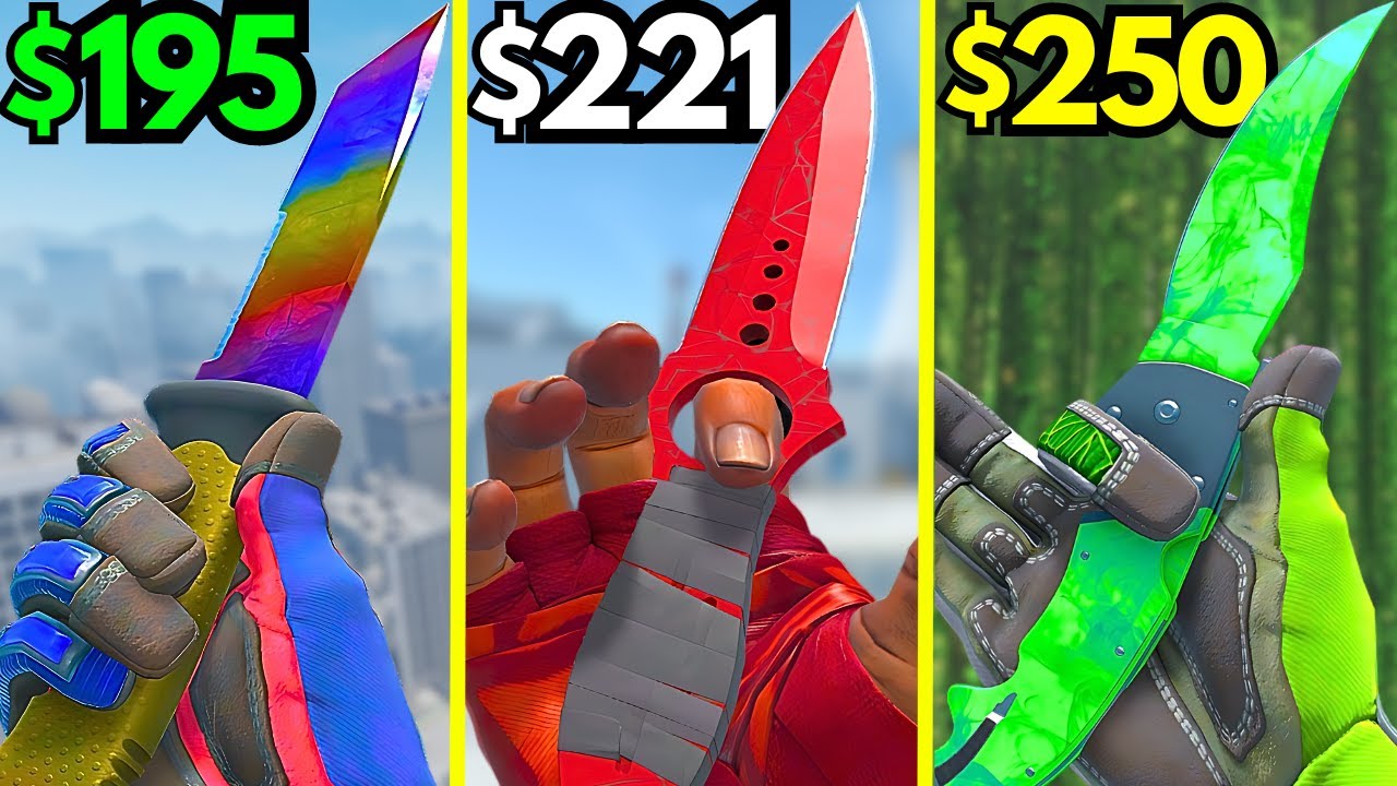 BEST Budget Knives for Under $250 (CHEAP CS2 KNIFE SKINS 2024)