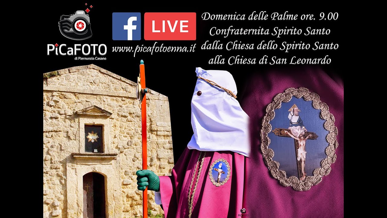 Domenica delle Palme 2025 Processione della confraternita dello Spirito Santo